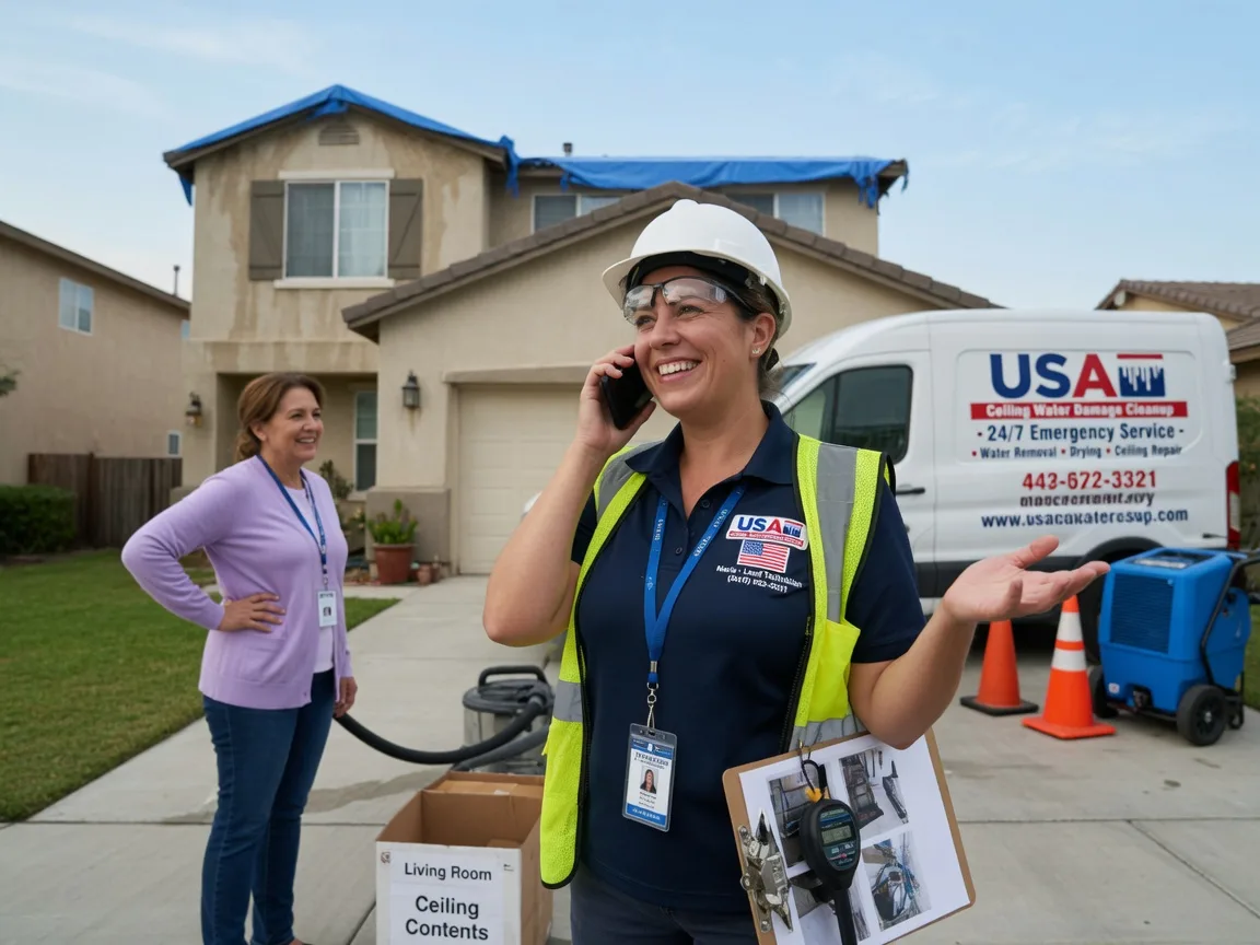 Ceiling Water Damage Restoration De Leon, TX FAQs